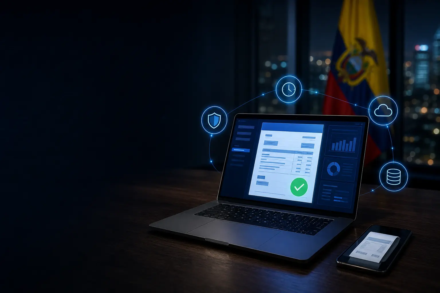 Cumplimiento digital para PyMEs ecuatorianas: SRI en tiempo real y Ley de Ciberseguridad